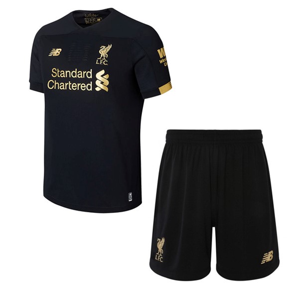 Camiseta Liverpool Primera Portero Niño 2019-2020 Negro